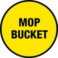 5S Supplies Mop Bucket 18in Diameter Non Slip Floor Sign FS-MOPBKT2-18